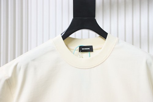 EM Sneakers WE11DONE New Minimalist Logo T-Shirt Apricot