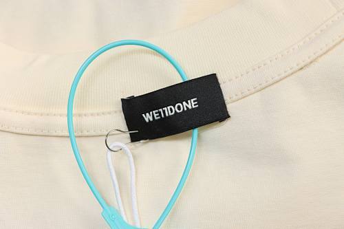 EM Sneakers WE11DONE New Minimalist Logo T-Shirt Apricot