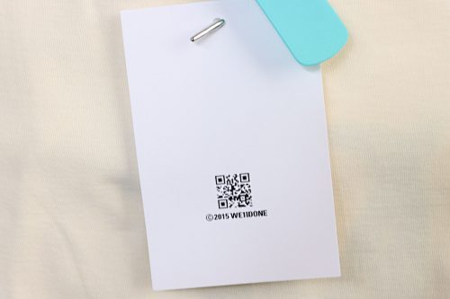 EM Sneakers WE11DONE New Minimalist Logo T-Shirt Apricot