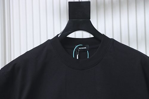 EM Sneakers WE11DONE New Minimalist Logo T-Shirt Black