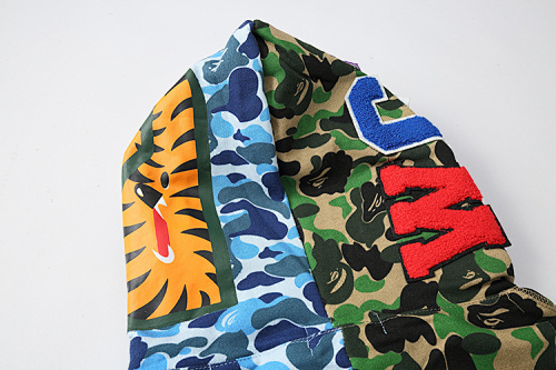 EM Sneakers BAPE ABC Separate Shark Full Zip Hoodie Blue/Green