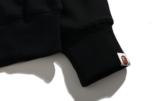 EM Sneakers BAPE ABC Shark Full Zip Double Hoodie Black/Pink