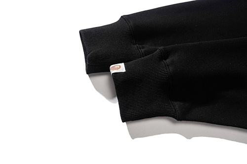 EM Sneakers BAPE Ape Head Letter Print Hoodie Black