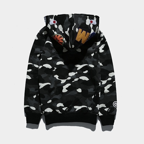 EM Sneakers BAPE City Camo Shark Wide Full Zip Hoodie Black
