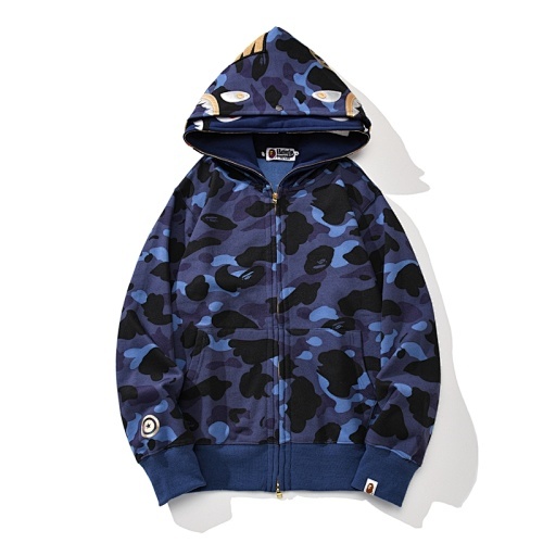 EM Sneakers BAPE Color Camo Double Shark Full Zip Hoodie (SS24) Blue