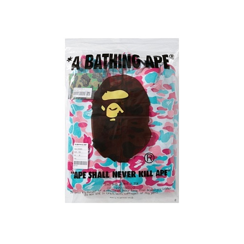 EM Sneakers BAPE Miami Co-Branded Double Hooded Shark Head Zip Hoodie 