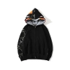 EM Sneakers BAPE Tiger Head Double Hood Camouflage Patchwork Hoodie
