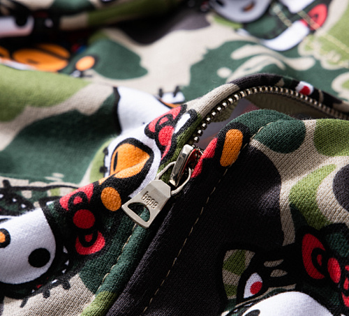EM Sneakers BAPE x Hello Kitty Green Hoodie 