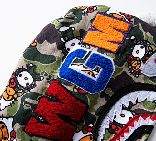 EM Sneakers BAPE x Hello Kitty Green Hoodie 