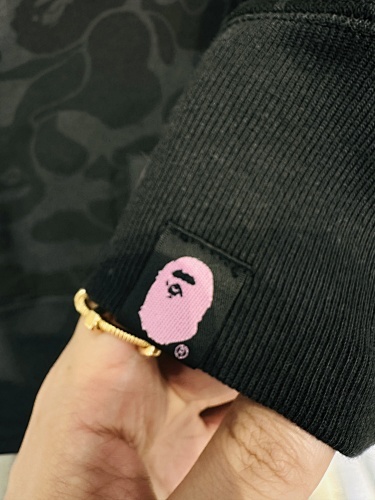 EM Sneakers BAPE x Inter Miami CF Camo Pullover Hoodie Black