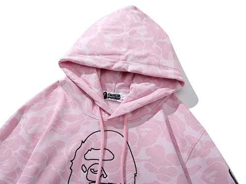 EM Sneakers BAPE x Inter Miami CF Camo Pullover Hoodie Pink