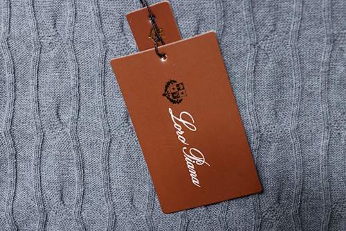 EM Sneakers Loro Piana LP Cable-Knit Short-Sleeve Polo Shirt Gray