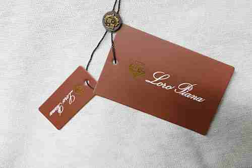 EM Sneakers Loro Piana LP Crewneck Short-Sleeve Knit Oatmeal