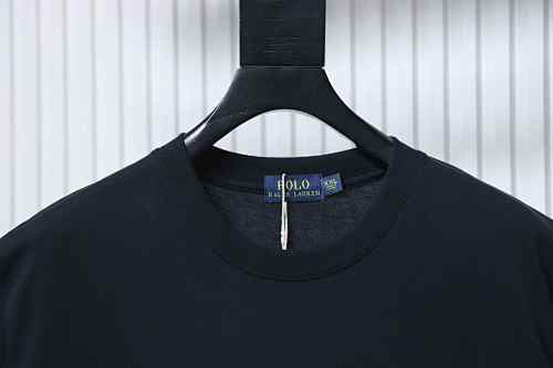 EM Sneakers Ralph Lauren 26SS Classic Embroidered Pony Logo T-Shirt Black