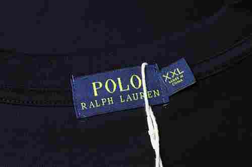 EM Sneakers Ralph Lauren 26SS Classic Embroidered Pony Logo T-Shirt Black