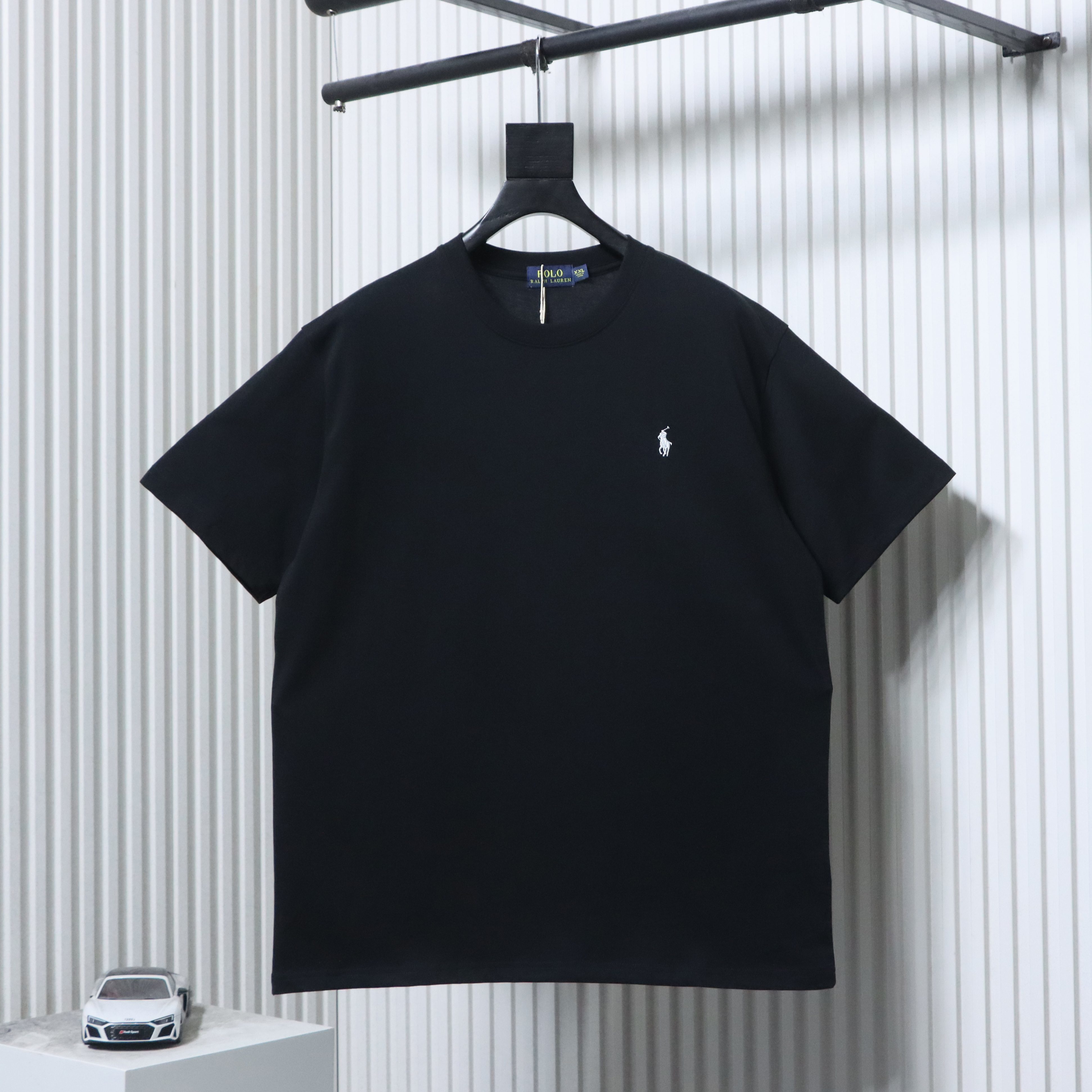 EM Sneakers Ralph Lauren 26SS Classic Embroidered Pony Logo T-Shirt Black