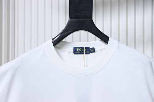 EM Sneakers Ralph Lauren 26SS Classic Embroidered Pony Logo T-Shirt White