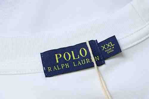 EM Sneakers Ralph Lauren 26SS Classic Embroidered Pony Logo T-Shirt White