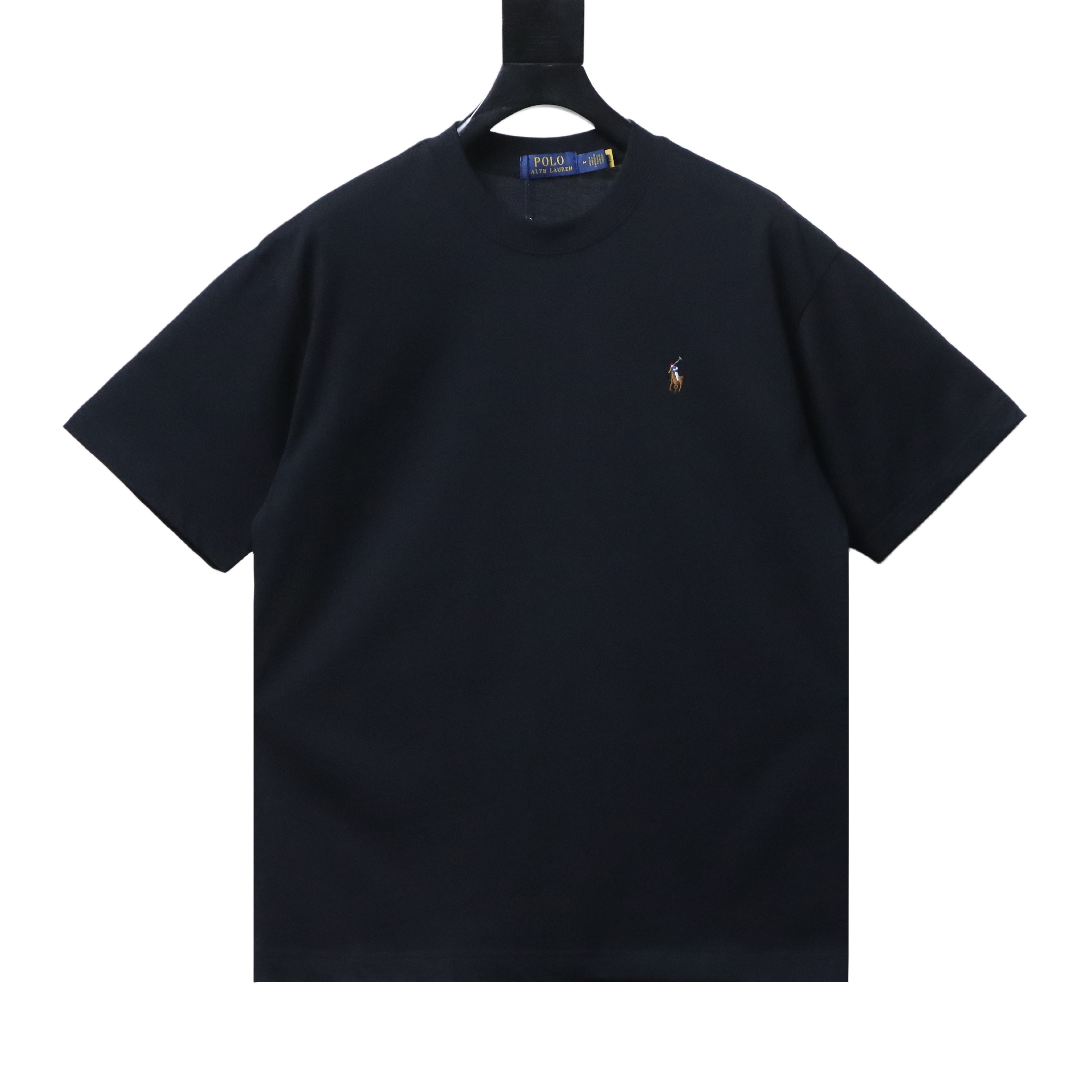 EM Sneakers Ralph Lauren Colorful Pony Logo T-Shirt Black