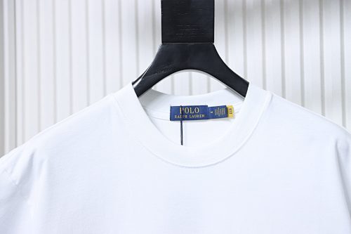 EM Sneakers Ralph Lauren Colorful Pony Logo T-Shirt White