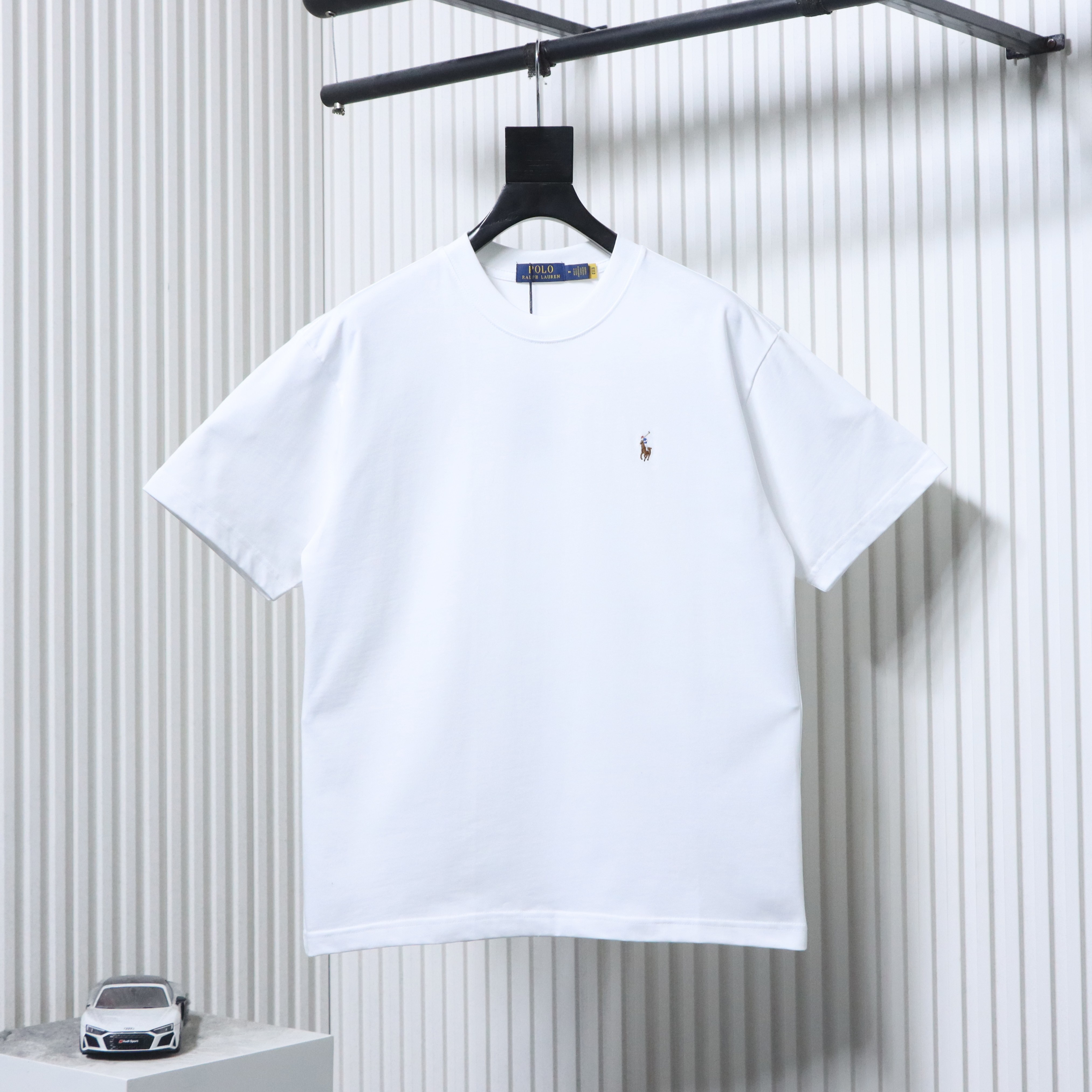 EM Sneakers Ralph Lauren Colorful Pony Logo T-Shirt White