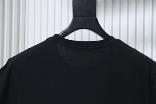 EM Sneakers Ralph Lauren Logo Crewneck T-shirt Black