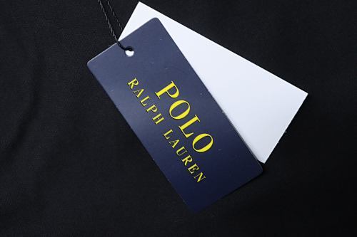 EM Sneakers Ralph Lauren Logo Crewneck T-shirt Black