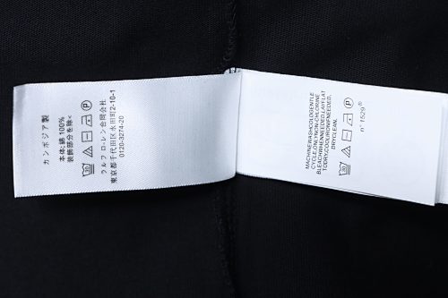 EM Sneakers Ralph Lauren Logo Crewneck T-shirt Black