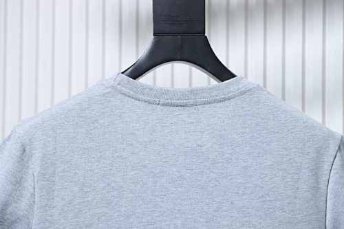 EM Sneakers Ralph Lauren Logo Crewneck T-shirt Gray