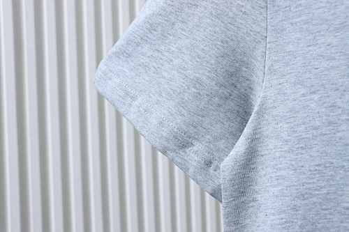 EM Sneakers Ralph Lauren Logo Crewneck T-shirt Gray