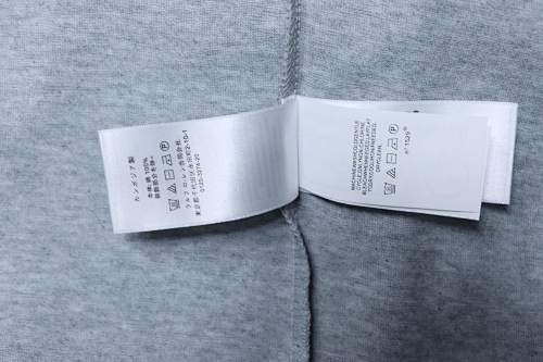 EM Sneakers Ralph Lauren Logo Crewneck T-shirt Gray