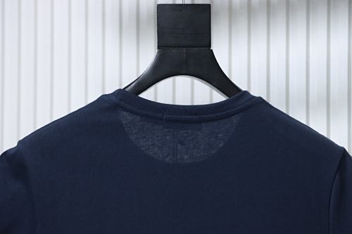 EM Sneakers Ralph Lauren Logo Crewneck T-shirt Navy