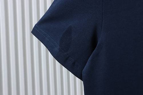 EM Sneakers Ralph Lauren Logo Crewneck T-shirt Navy