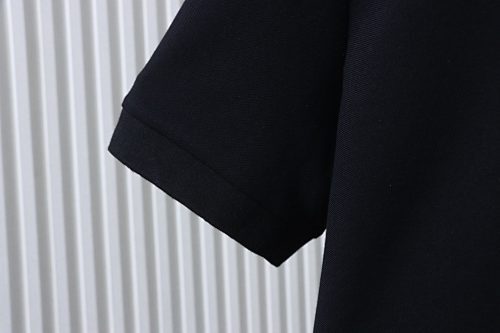 EM Sneakers Ralph Lauren Logo Embroidered Polo Shirt Black-Red Logo