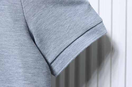 EM Sneakers Ralph Lauren Logo Embroidered Polo Shirt Gray-Navy Logo