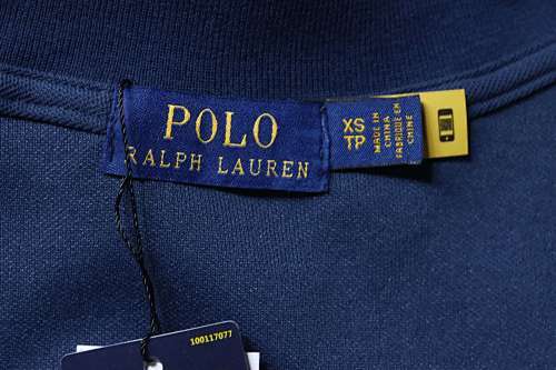 EM Sneakers Ralph Lauren Logo Embroidered Polo Shirt Navy-Red Logo