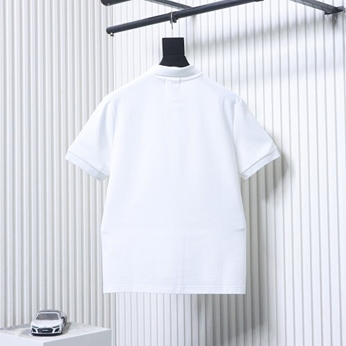 EM Sneakers Ralph Lauren Logo Embroidered Polo Shirt White-Navy Logo