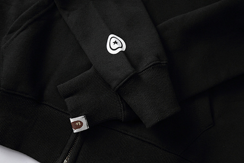 EM Sneakers BAPE 2nd Shark Full Zip Hoodie Black/Camo