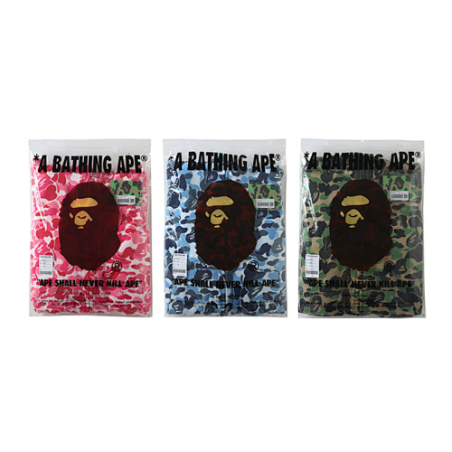 EM Sneakers BAPE ABC Camo Double Shark Full Zip Hoodie (FW23) Blue /Pink /Green