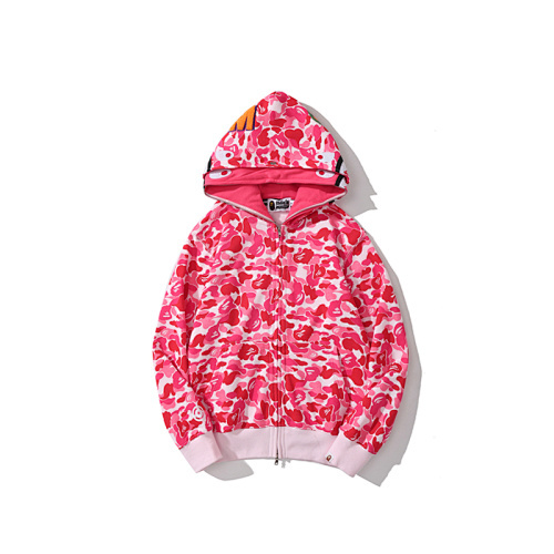 EM Sneakers BAPE ABC Camo Double Shark Full Zip Hoodie (FW23) Blue /Pink /Green