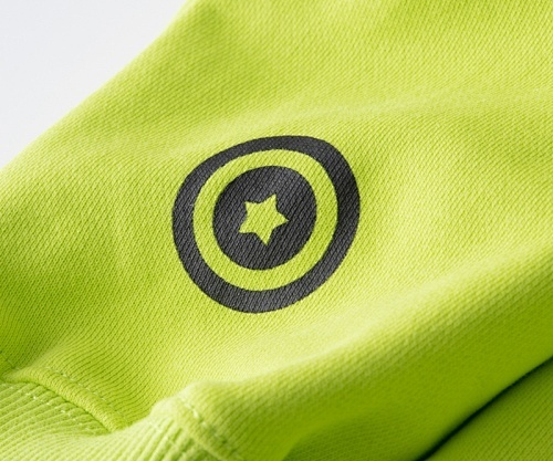 EM Sneakers BAPE Neon Shark Full Zip Hoodie Yellow