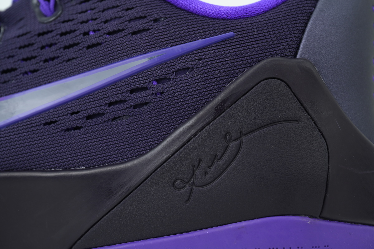 EM Sneakers Nike Kobe 9 EM Low Protro TB Purple Dynasty