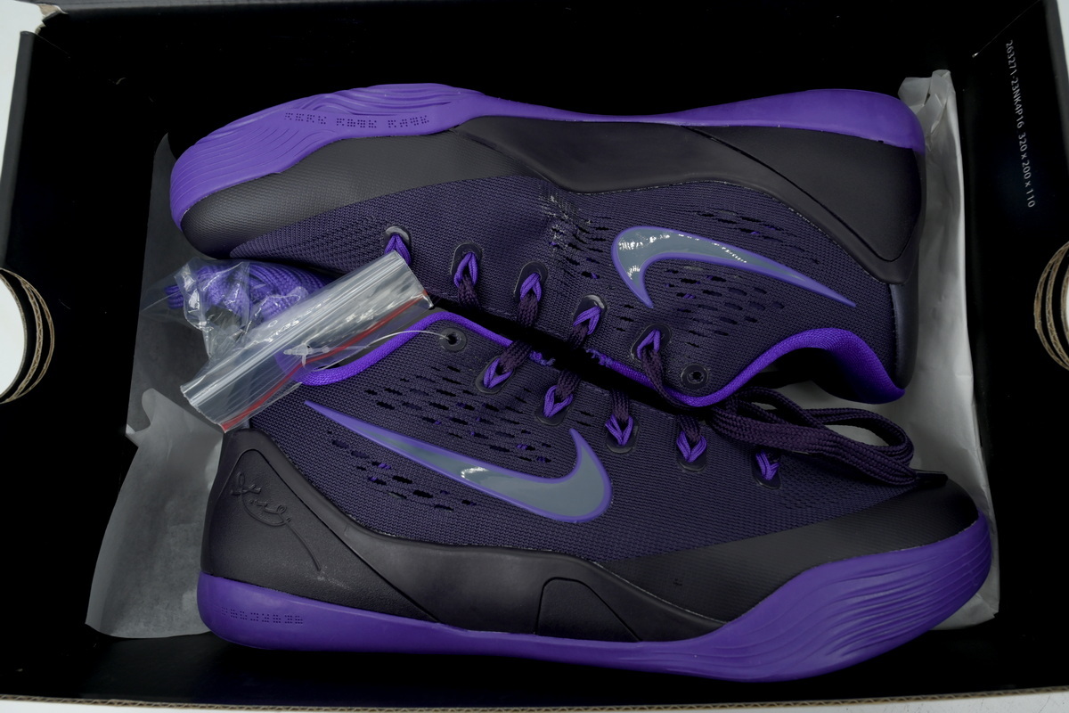 EM Sneakers Nike Kobe 9 EM Low Protro TB Purple Dynasty