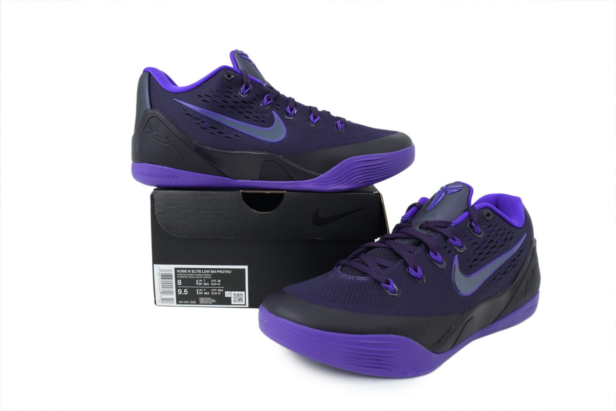 EM Sneakers Nike Kobe 9 EM Low Protro TB Purple Dynasty