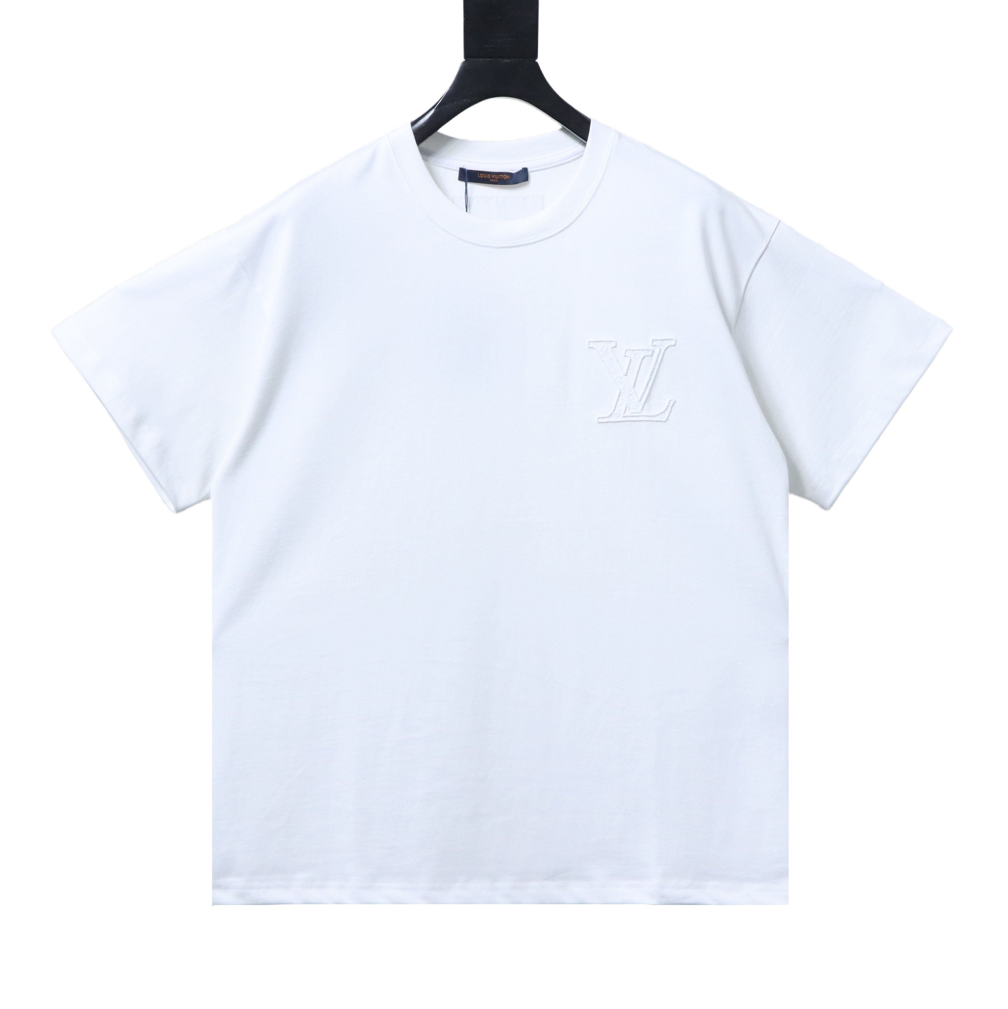 EM Sneakers Louis Vuitton 25ss Logo 3D Embroidered T-shirt White