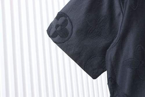 EM Sneakers Louis Vuitton 26SS All-over Monogram Jacquard T-shirt Black