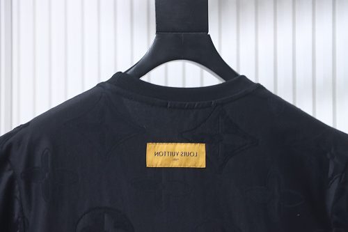 EM Sneakers Louis Vuitton 26SS All-over Monogram Jacquard T-shirt Black