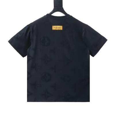 EM Sneakers Louis Vuitton 26SS All-over Monogram Jacquard T-shirt Black 02