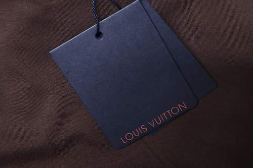 EM Sneakers Louis Vuitton 26SS All-over Monogram Jacquard T-shirt Brown