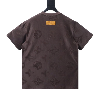 EM Sneakers Louis Vuitton 26SS All-over Monogram Jacquard T-shirt Brown 02